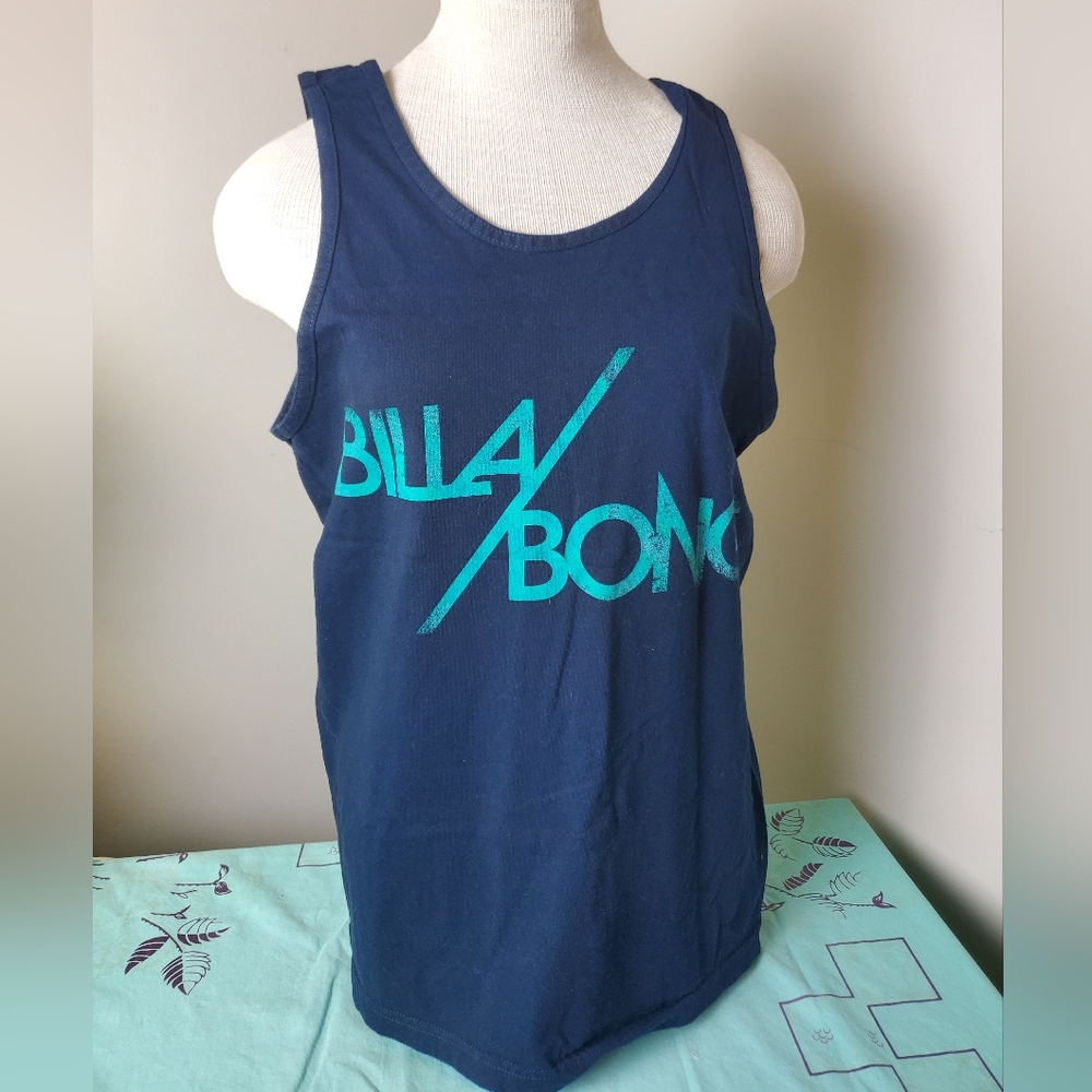 Billabong Navy Blue Tank Top